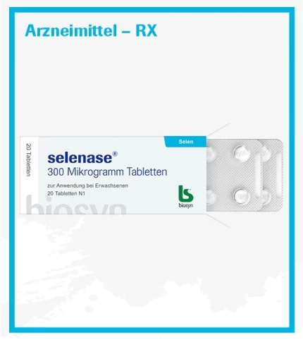 Selenase® 300 Mikrogramm Tabletten-Tabletten gegen Selenmangel