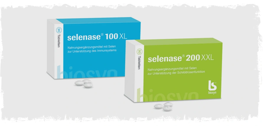 selenase® 100 XL und selenase® 200 XXL Tabletten