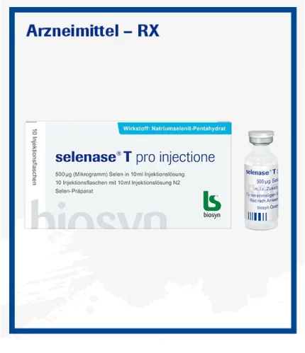 Selenase® T pro Injektion-Injektion bei Selenmangel