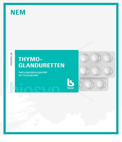 Thymo-Glanduretten-Nahrungsergänzungsmittel mit Thymusextrakt