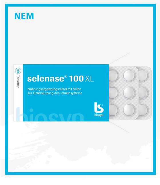 Selenase® 200 XXL-Nahrungsergänzungsmittel mit Selen zur Unterstützung des Immunsystems